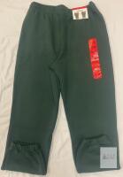 NEW LAZYPANTS Classic Sweatpants Medium Dark Green, Inseam 29", Elastic Cuffs, New with Tags