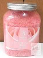 NEW Aromatika Bath Salt Rose 1300g Jar, Rosewood Essential Oil, Relaxation & Aromatherapy
