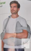 NEW RoamReady Arm Sling Pillow &ndash; Rotator Cuff Pain & Shoulder Relief, Adjustable, Grey<br/>