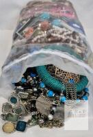 Large Bag of Jewelry - Jewelry is Ready to Wear