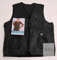 NEW XXXL Black USB Heated Vest, Unisex, Dual Pockets, USB-A, Includes Manual, Electric Warming