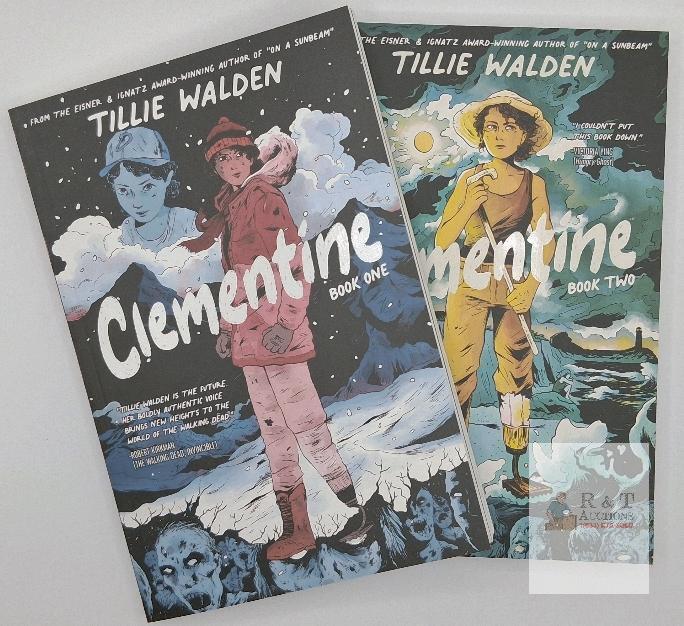 Clementine Book One & Two by Tillie Walden | Graphic Novel Set | Skybound Comet Paperback