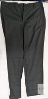 NEW Ted Baker Men&rsquo;s Dress Pants, Size 36x32, Black, Flat Front, Buttoned Back Pockets
