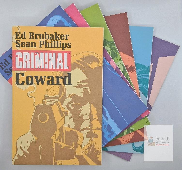 NEW Criminal Volumes 1-7 Complete Set by Ed Brubaker & Sean Phillips, Image Comics, Trade Paperbacks
