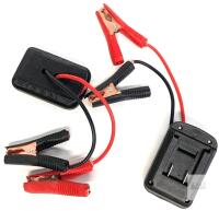 Power Tool Battery Adapter Jump Starter Clamp, Fits 18V/20V Battery, Copper Clamps, On/Off Switch