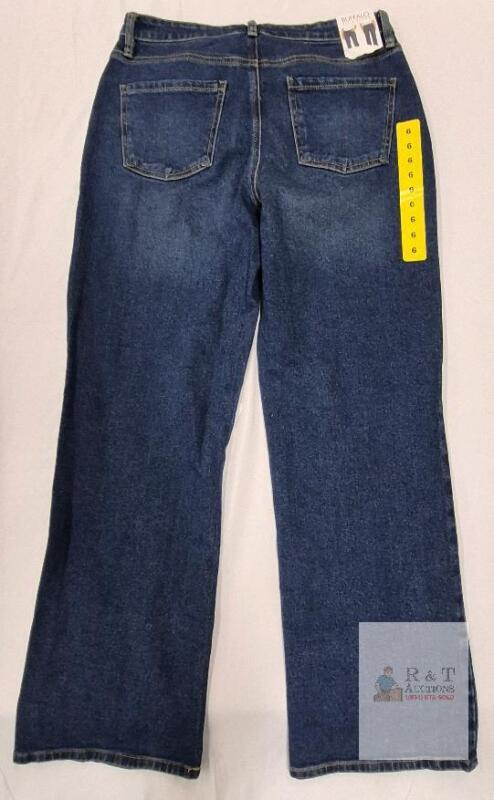 NEW Buffalo David Bitton Women's Straight Leg Jeans Size 6, Blue, Mid Rise, 5-Pocket