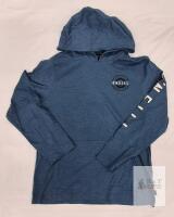 NEW O'Neill Youth Boys XXL (18/20) Blue Pullover Long-Sleeve Hoodie Logo Sleeve Cambodia