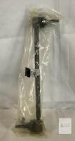 Universal Motorcycle Kickstand Side Stand with Mounting Hardware, Steel, Black, 12in, #51343