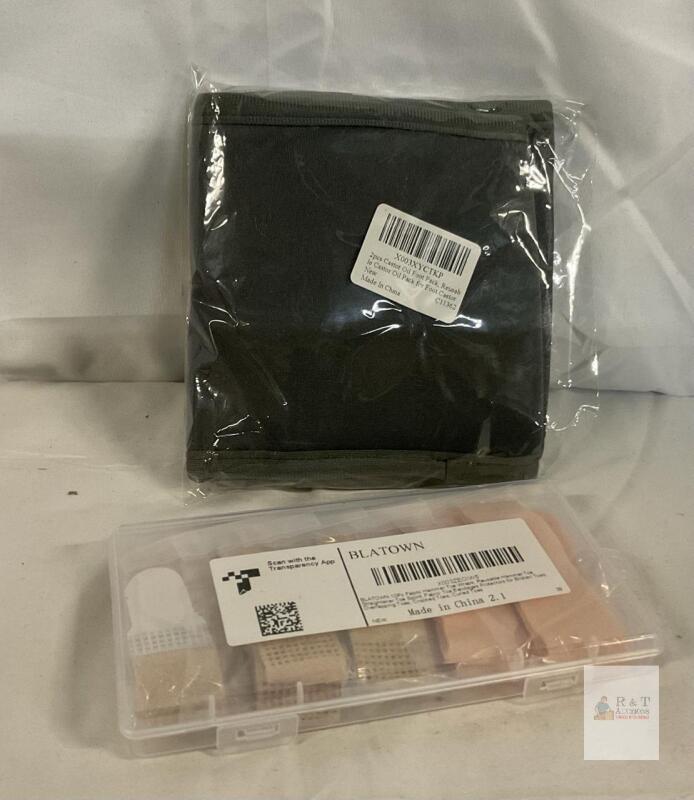 BLATOWN 10pc Hammer Toe Wraps & 2pc Castor Oil Foot Pack, Toe Splints Therapy Kit, New, China