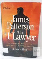 James Patterson The #1 Lawyer Hardcover Thriller, Nancy Allen, ISBN 0316499676, Little Brown 2024