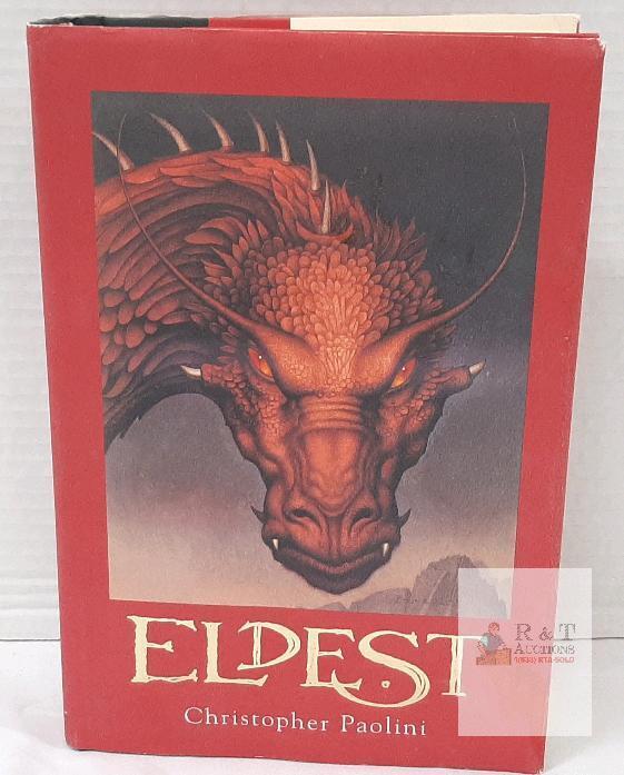 Eldest by Christopher Paolini, Knopf Hardcover, 2005, Inheritance Cycle Book 2, ISBN 9780375826702
