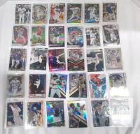 Modern Baseball Card Lot: Topps, Bowman, Panini, 2019-2020, Rookies & Parallels, 30+ Cards