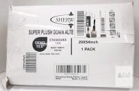 NEW Sherwood Super Plush Down Alternative Body Pillow 20x54" OEKO-TEX Certified, New,