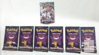 Pok&eacute;mon TCG Trick or Trade (6 Packs) + Scarlet & Violet Paradox Rift Booster (1 Pack) Sealed