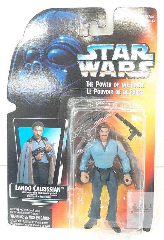 Kenner Star Wars Power of the Force Lando Calrissian Action Figure 1995 Carded 3.75" 69583