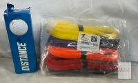 TaylorMade Distance+ Golf Balls & 6-Pack Assorted Glasses Straps for Sports, Swimming, Outdoor Use