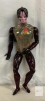 Mattel Micronauts Acroyear 6" Action Figure 1978 Transparent Body, Helmet, Made in Hong Kong