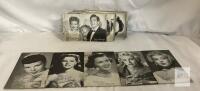 Large Lot of 1940s&ndash;1950s Hollywood B&W Celebrity Postcards, Lucille Ball, Desi Arnaz