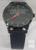 AC/DC Back in Black Analog Watch ACDC001, Japanese Quartz, 42mm, 2017, Original Box, 421 Y127E1 - 2