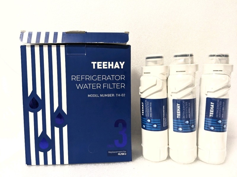 New 3-Pack TeeHay Refrigerator Water Filters TH-02.