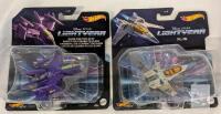 Hot Wheels Disney Pixar Lightyear Zurg Fighter Ship & XL-15 Die-Cast Starships, NIB, 2022