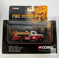 Corgi CS90151 Fire Heroes 1939 Ford V8 Pumper Millwood F.D. Die-Cast 1:64 Model w/ Display