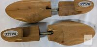 Bally of Switzerland Wooden Shoe Trees, Adjustable, 12.5 in, Rochester Marked