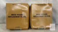 Brita OB03 Pitcher Replacement Filters, NSF 42/53, Fits All Brita Pitchers, 2 Boxes, 4 Filters Total