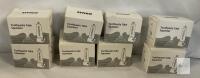 8 Units, New in Box ZIVIGO Toothpaste Tube Squeezer, Rotary Extrusion, ABS Plastic,