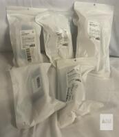 FaSoLa YL-090 Magnetic 3-Hooks 2-Pack, White, 2.2lb Capacity, ABS Plastic, New Sealed