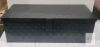 31" Heavy-Duty Steel Storage Box Black Diamond Plate Tool Chest Lockable, Side Handles