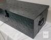 31" Heavy-Duty Steel Storage Box Black Diamond Plate Tool Chest Lockable, Side Handles - 4