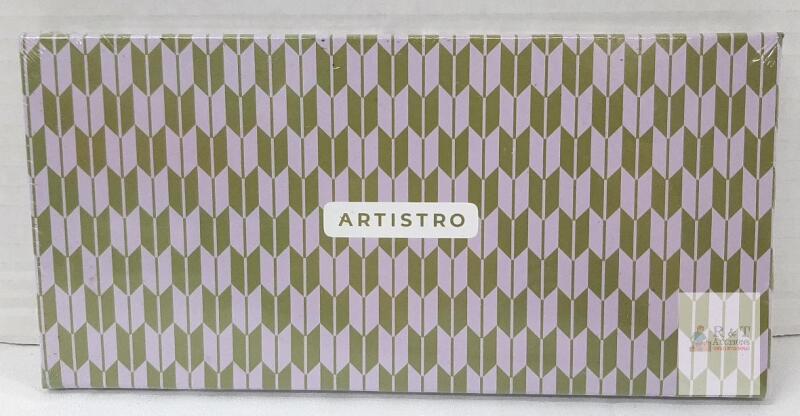 Artistro Pro Travel Watercolor Paint Set 12 Colors, Metal Case, Professional, Model WCPro12-ZT-CN