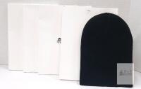 5 NEW FURTALK Toddler Knit Cuffed Winter Hat, Black, 0-6 Months, Unisex, Acrylic, Serial X003UXX787