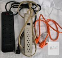 Lenient & NOMA Power Bars & 6ft Extension Cord - Tested & Working