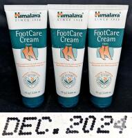3 NEW Himalaya FootCare Cream 75g (3 Tubes), Herbal Formula for Cracked Heels, Exp. Dec 2024