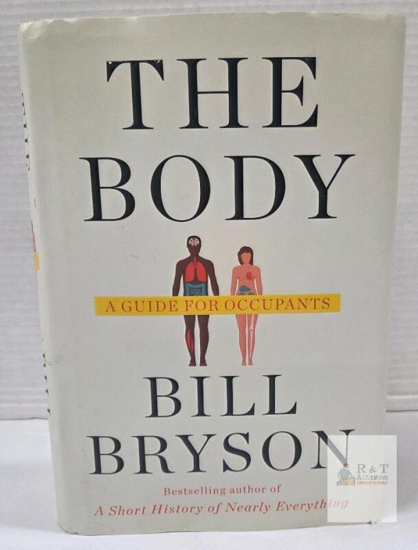 The Body: A Guide for Occupants by Bill Bryson, Hardcover, 2019, Anchor Canada, 464 Pages MAY show signs of handling such as light creasing, edge wear, or marks see photos for condition