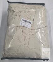 NEWRvciby Queen Comforter Set CK001-B-Q, Beige, Pinch Pleat, 1 Comforter & 2 Pillowcases, Microfiber