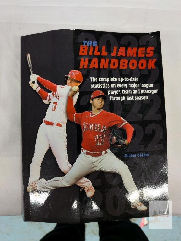 The Bill James Handbook 2022 MLB Comprehensive Statistics Paperback, ISBN 978-0-87946-700-5 MAY show signs of handling such as light creasing, edge wear, or marks see photos for condition