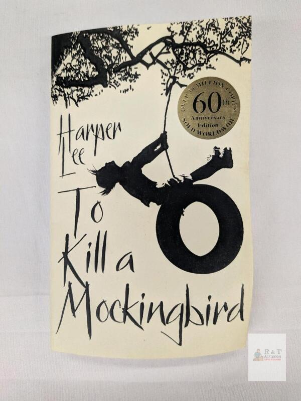 To Kill a Mockingbird by Harper Lee, 60th Anniversary Paperback, Arrow Books, ISBN 9780099549482 MAY show signs of handling such as light creasing, edge wear, or marks see photos for condition