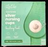 NEW LaVie Silver Nursing Cups Size 2, 925 Sterling Silver, 2 Cups with Travel Bag, Factory Sealed - 3