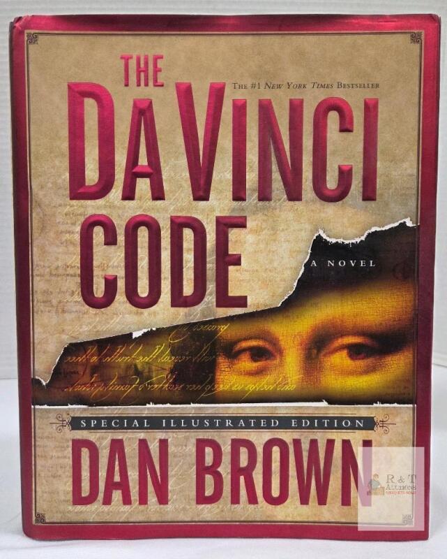 The Da Vinci Code Special Illustrated Edition by Dan Brown, Hardcover, Doubleday, ISBN 9780385513755 MAY show signs of handling such as light creasing, edge wear, or marks see photos for condition