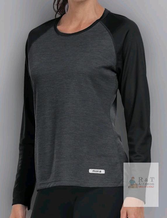 New sz XLarge MoFiz Women's Activewear Long Sleeve Tops UPF 50+ Sports Running Shirts Workout Gym T-Shirts Quick Dry Outdoor Fitness Yoga Tops