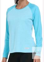 New sz Medium MoFiz Women's Activewear Long Sleeve Tops UPF 50+ Sports Running Shirts Workout Gym T-Shirts Quick Dry Outdoor Fitness Yoga Tops