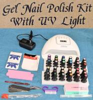 NEW Jodsone Gel Nail Polish Kit, 27 Bottles, SUNX5 Max 80W UV/LED Lamp, Nail Tools Set