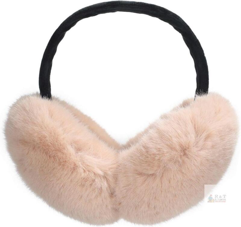 New ZLYC Women&rsquo;s Pink Faux Fur Earmuffs