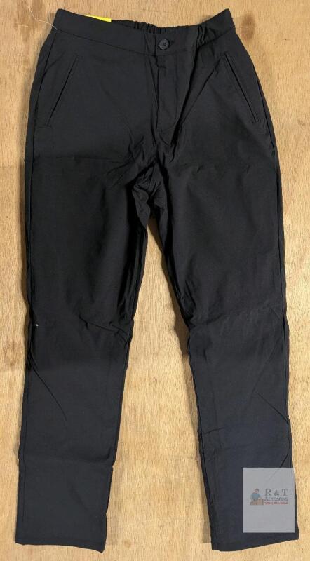 NEW Sunice Stormpack Ladies' Windproof Lined Pants Black Size Small 30" Inseam Outdoor Apparel