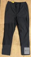 NEW Stormpack Sunice Ladies Windproof Lined Pant, Small, 30" Inseam, Black, Stretch Waistband