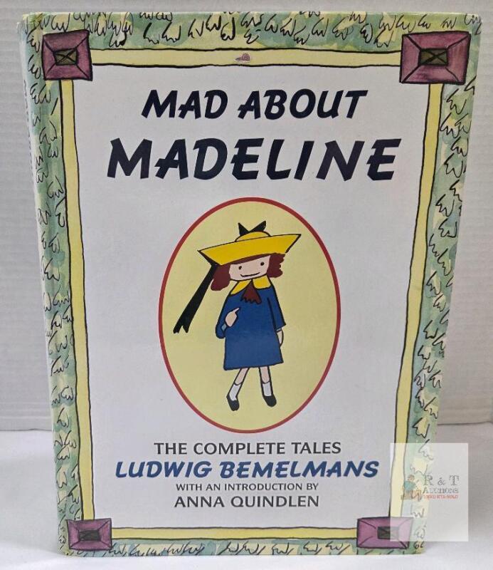 Mad About Madeline: The Complete Tales by Ludwig Bemelmans, Viking 1993, Hardcover, ISBN 0670870445 MAY show signs of handling such as light creasing, edge wear, or marks see photos for condition