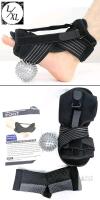 NEW L/XL Plantar Fasciitis Night Splint Kit, Adjustable Foot Brace, Massage Ball, Compression Sleeve